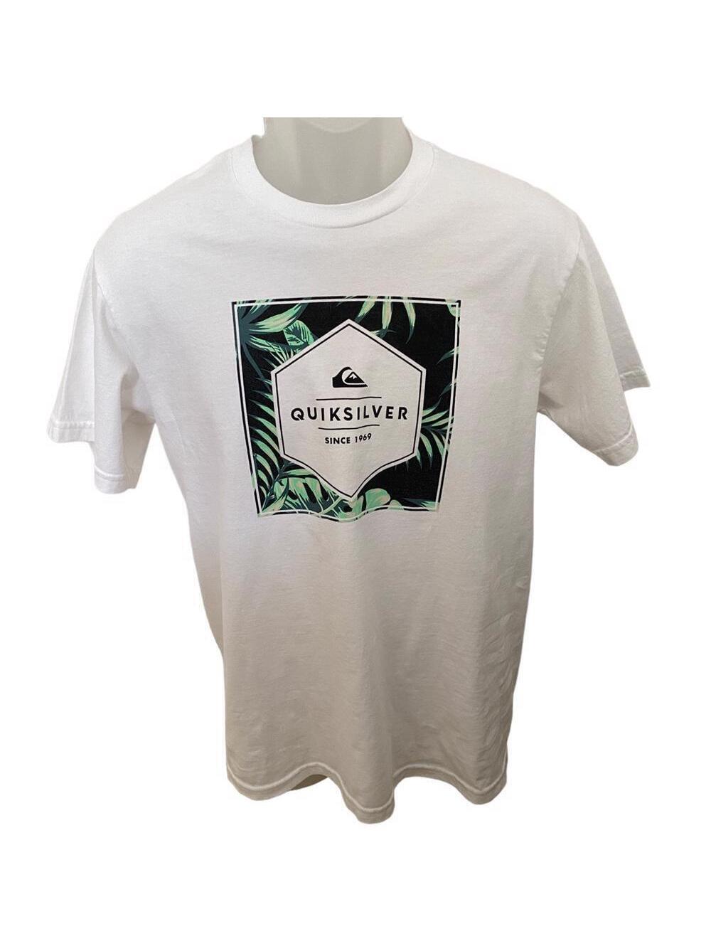 QUIKSILVER Since 1969 Hawaiian Surfer Tee Shirt Men M Medium